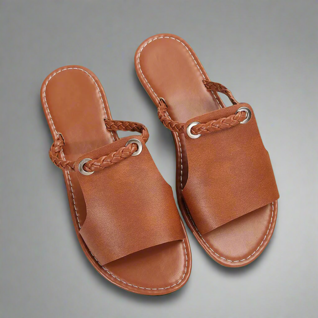 Katelina | Flache Sandalen aus Premium-Material für Damen