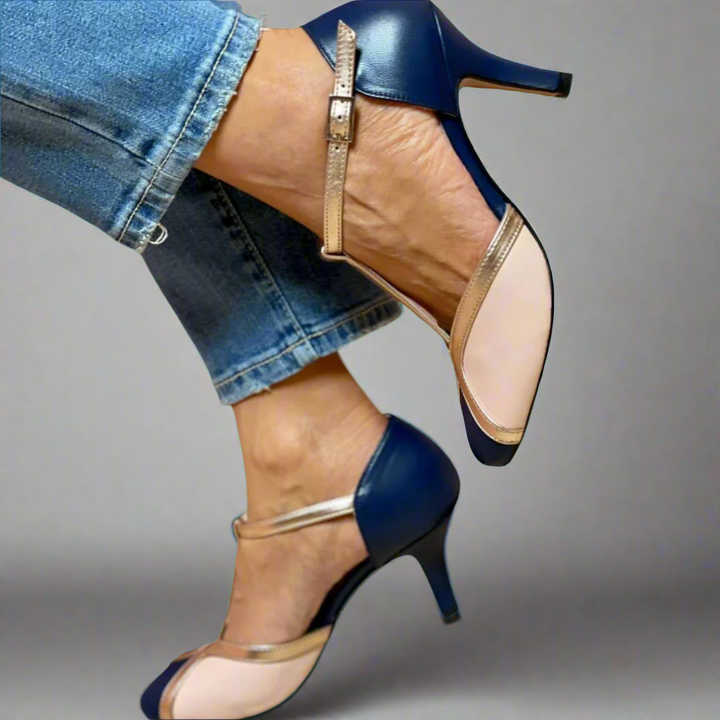 Brunhilde | Elegante Orthopädische Sandalen für Damen mit Absatz