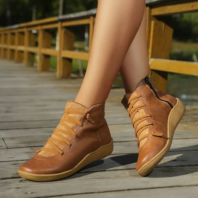 Marta | Elite Stiefeletten für Damen mit niedrigem Absatz