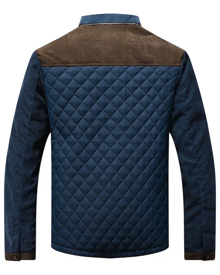 Herren Jacke mit langen Ärmeln, Taschen und Knöpfen