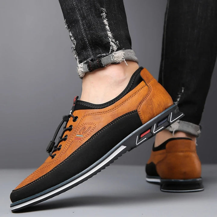 Marcel | Orthopädische Oxford-Schuhe für Herren mit flachem Absatz