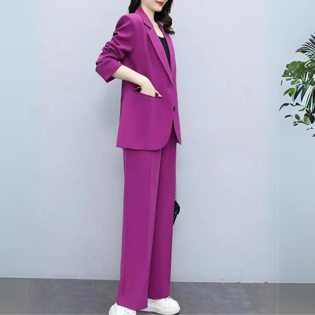 JESSALYN | Raffiniertes elegantes Set für Damen mit Sternenmuster
