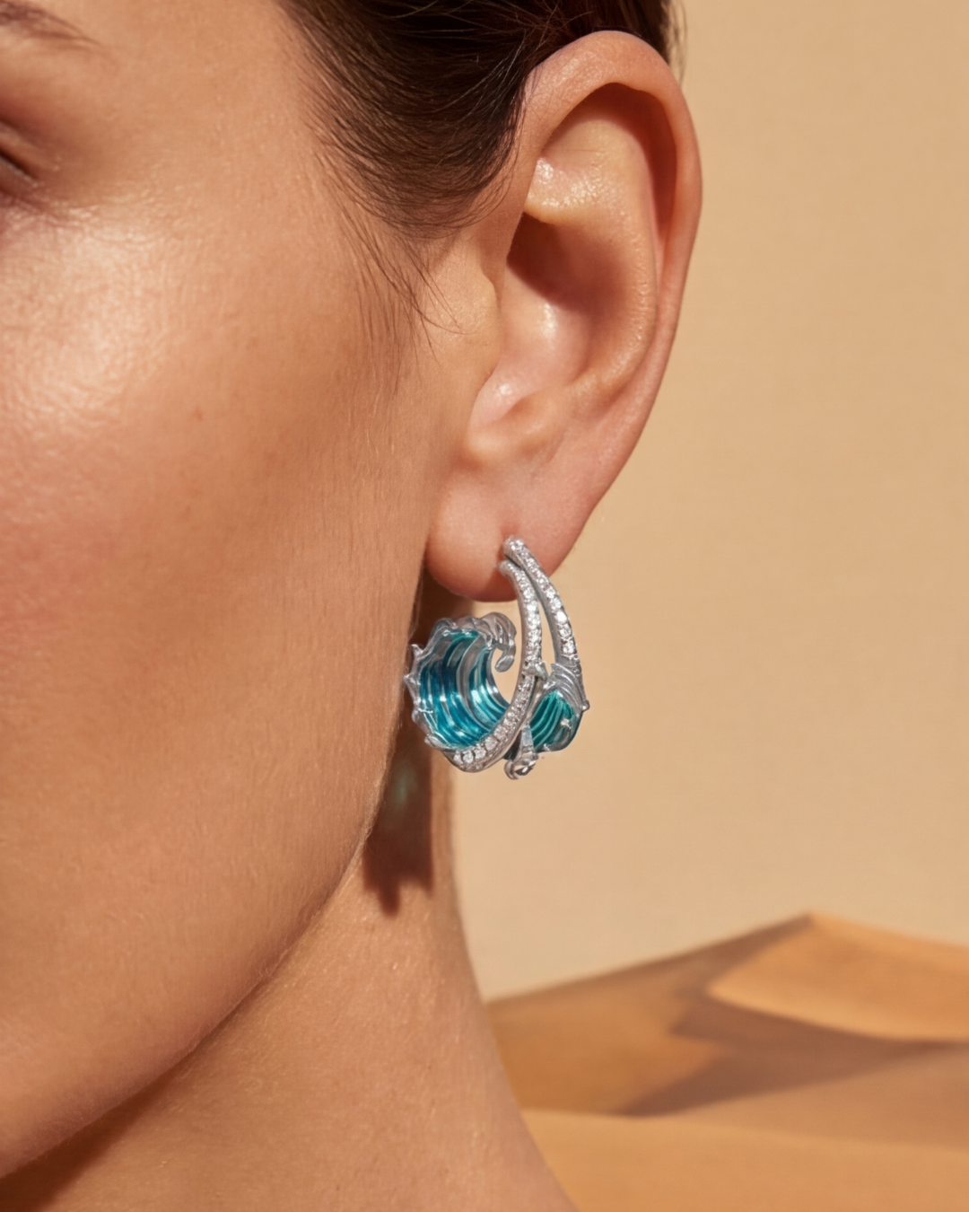 Ozeanische Eleganz Ohrringe für Damen