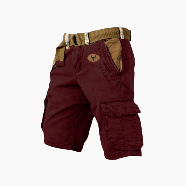 Danny | 6-Taschen Cargo Shorts für Herren mit geradem Bein und mittlerem Bund