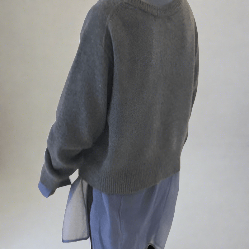 Cathy | Entspannter Cardigan für Damen mit V-Ausschnitt und langen Ärmeln