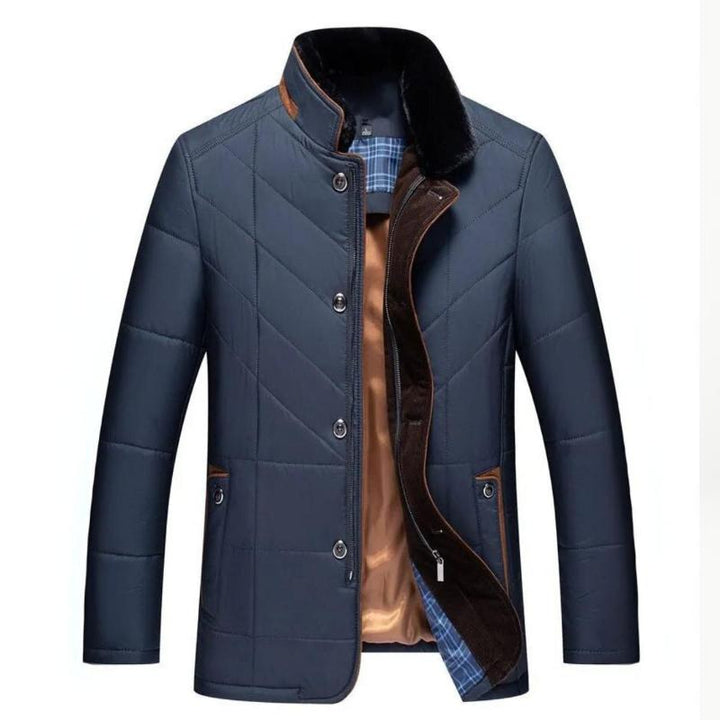 Michele | Winterjacke mit Stehkragen für Herren und langen Ärmeln
