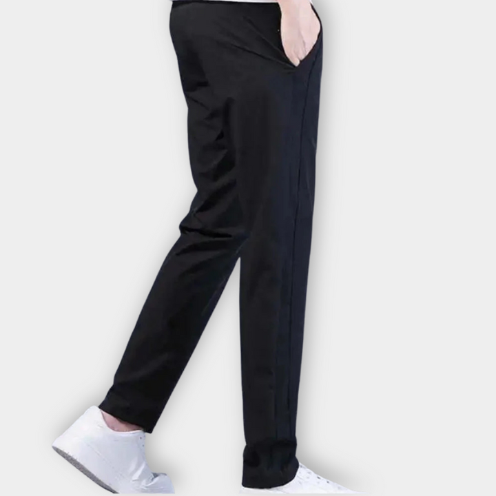 Enzo | Stretch Jogger-Hosen für Herren mit schmaler Passform und mittlerem Bund