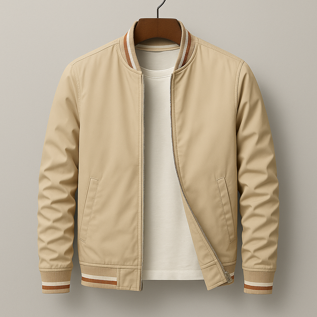 Colton | Parker Jacke für Damen mit Rundhalsausschnitt und langen Ärmeln