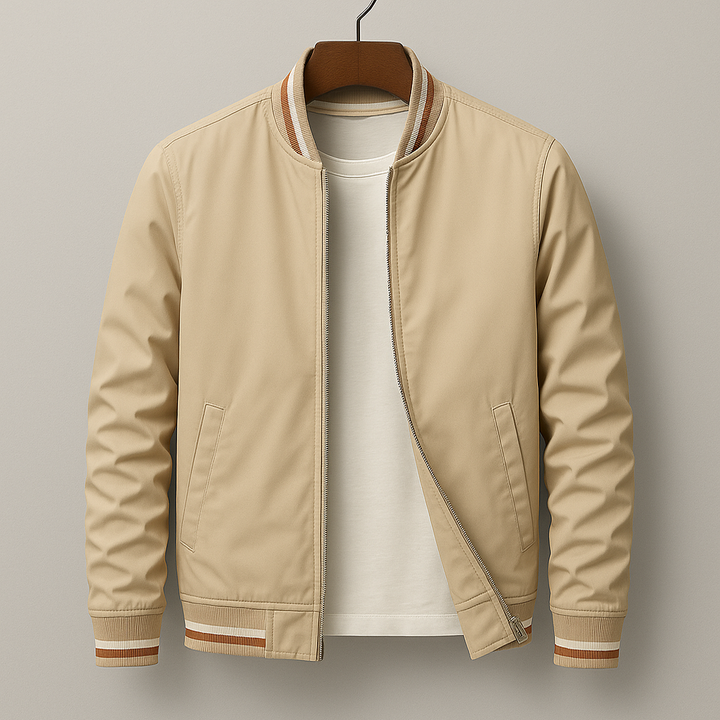 Colton | Parker Jacke für Damen mit Rundhalsausschnitt und langen Ärmeln