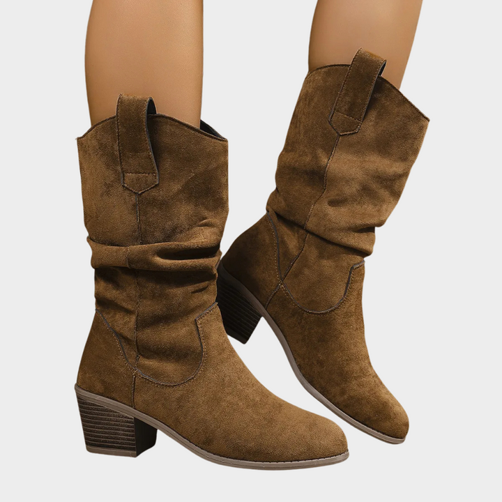 Jade | Cowboy-Stiefel mit mittelhohem Absatz