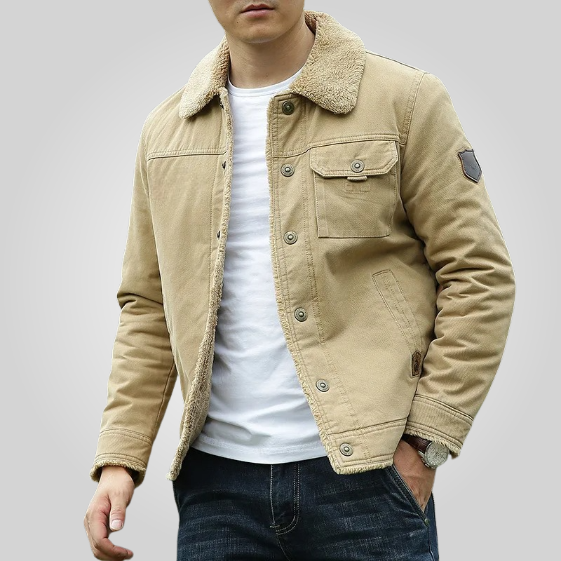 Lorenz | Lässige Herrenjacke für Herren mit langen Ärmeln
