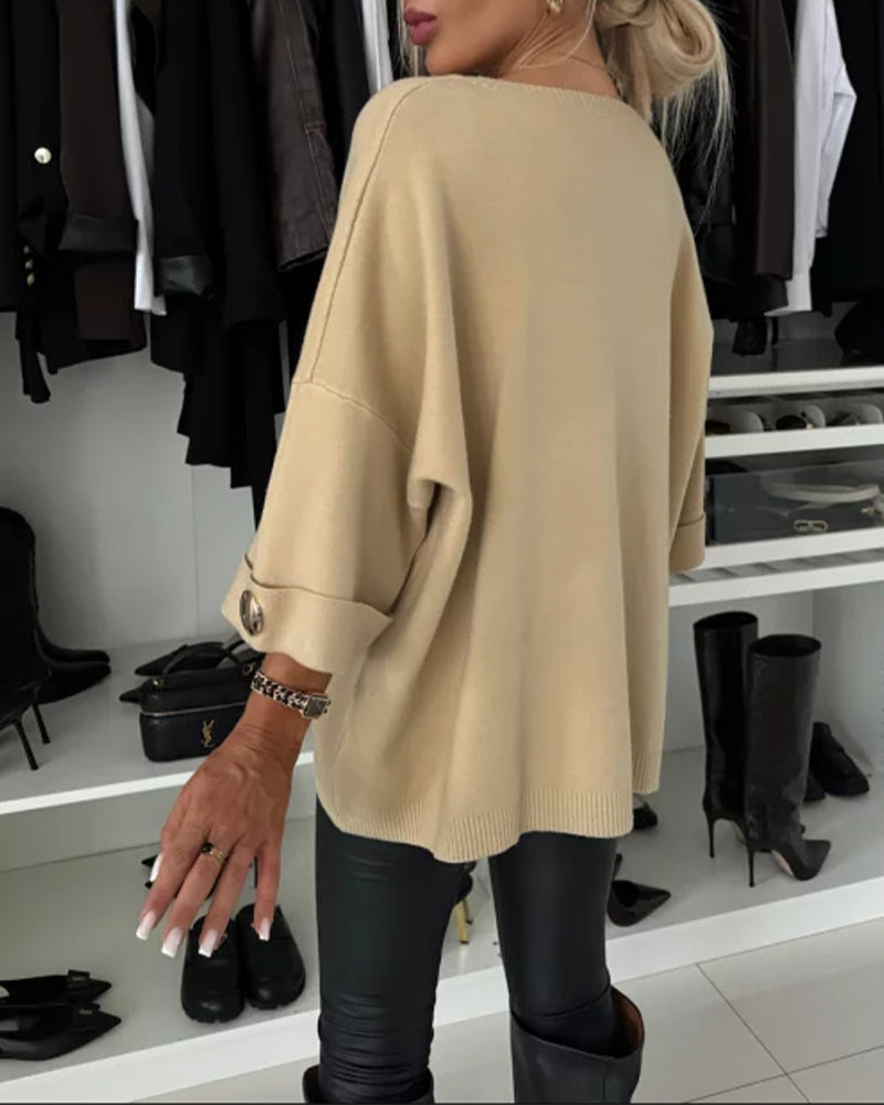 Isabella | Elegante Strickpullover für Damen mit Rundhalsausschnitt
