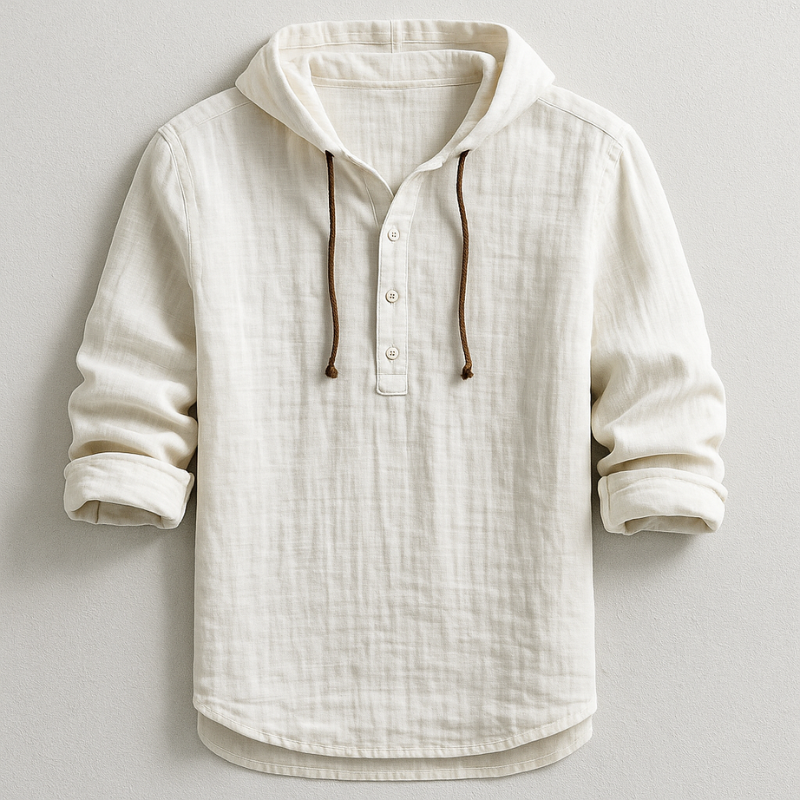 Fabio | Luxus Hoodie für Herren mit Kapuze und langen Ärmeln