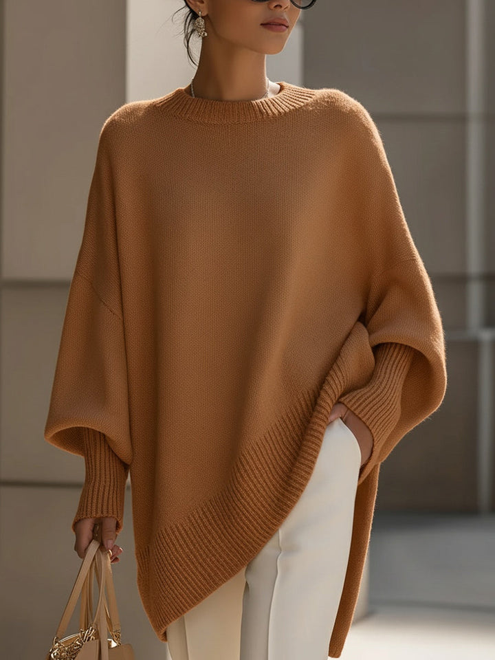 Jane | Oversized Pullover für Damen mit Rundhalsausschnitt und langen Ärmeln
