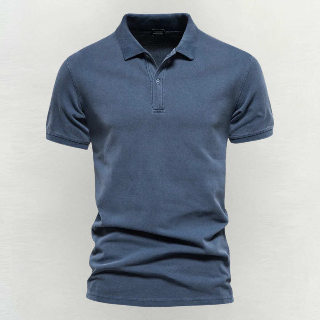 Dario | Sommer Polo Poloshirt für Herren mit kurzen Ärmeln