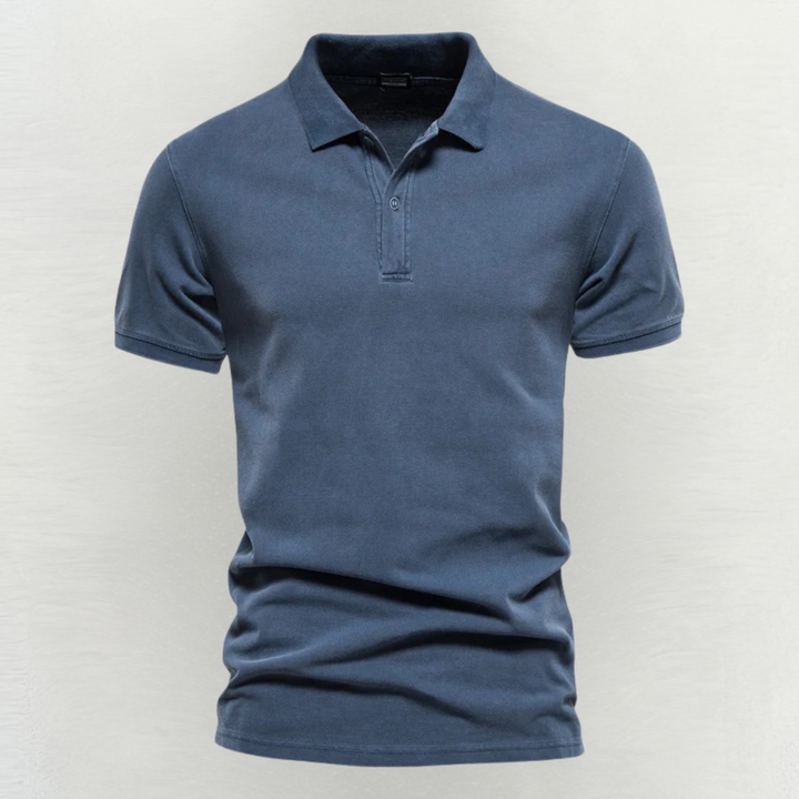 Dario | Sommer Polo Poloshirt für Herren mit kurzen Ärmeln