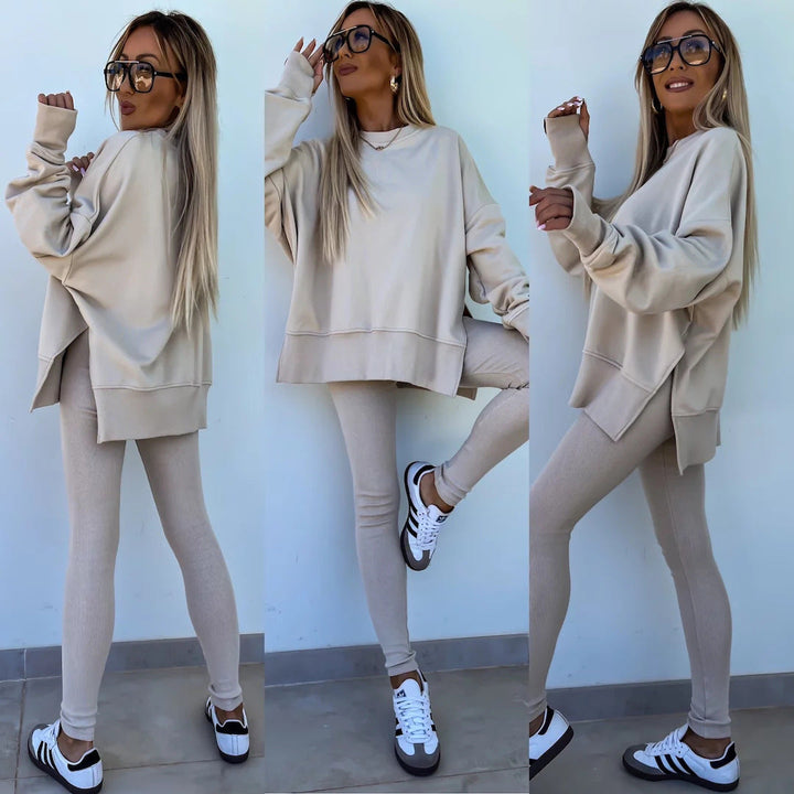 Alice | Übergroßes Sweatshirt und Leggings für Damen