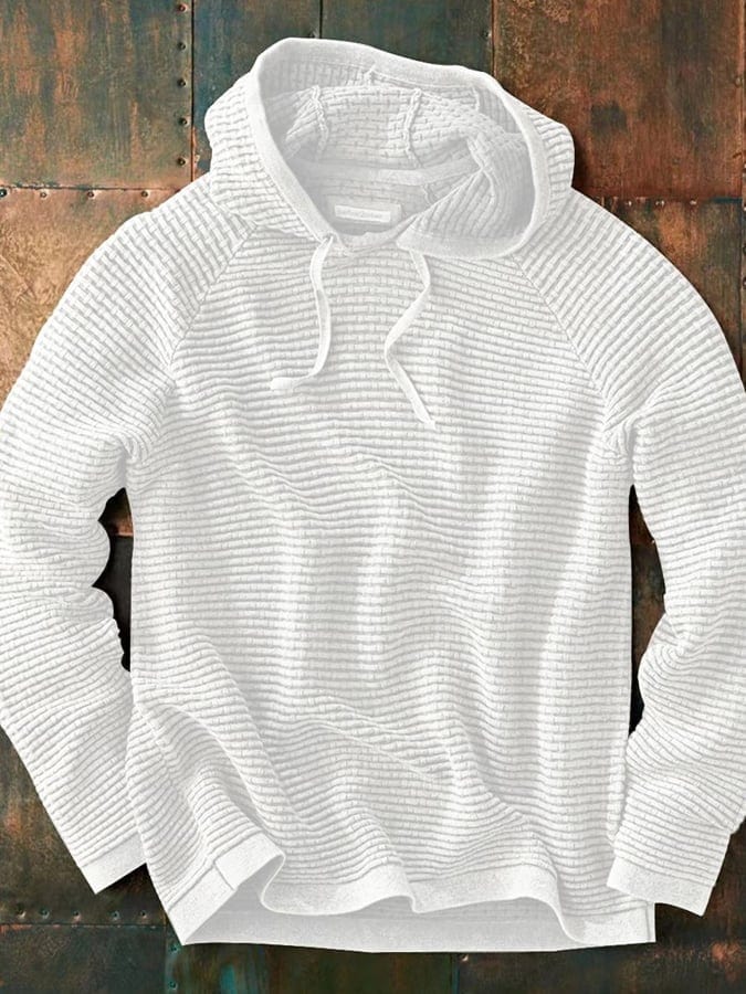 Sammy | Premium Strick Hoodie mit Kapuze und langen Ärmeln