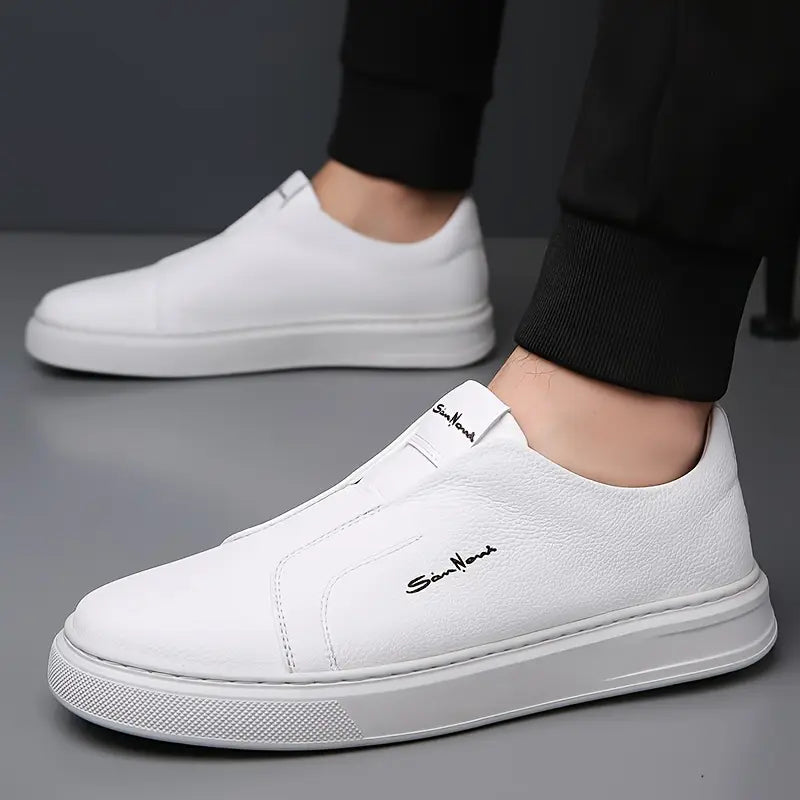 Harbour Casual Slip-On Sneakers für Herren mit flachem Absatz