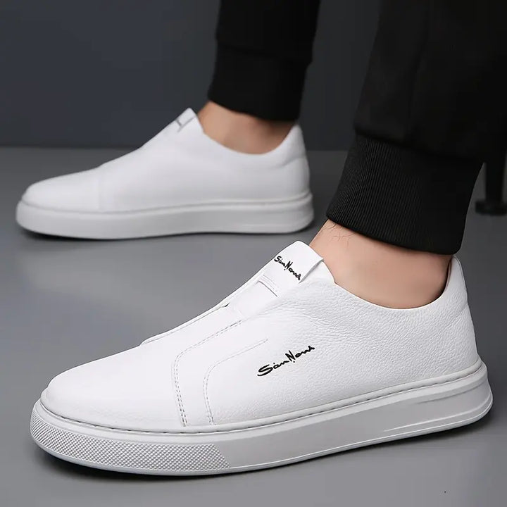 Harbour Casual Slip-On Sneakers für Herren mit flachem Absatz