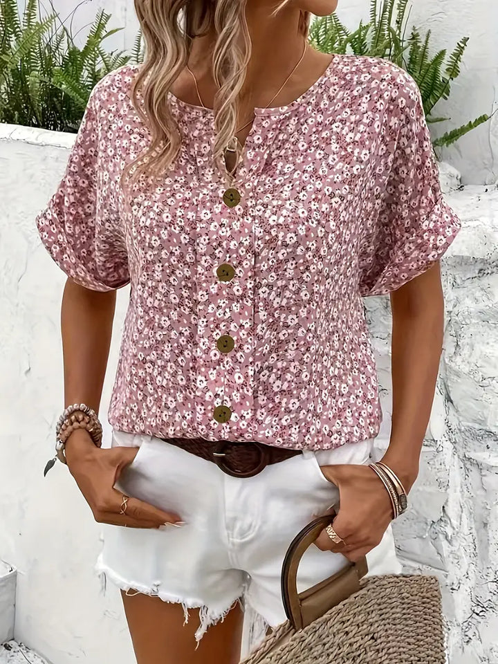 Verna | Schicke Bluse mit floralem Druck