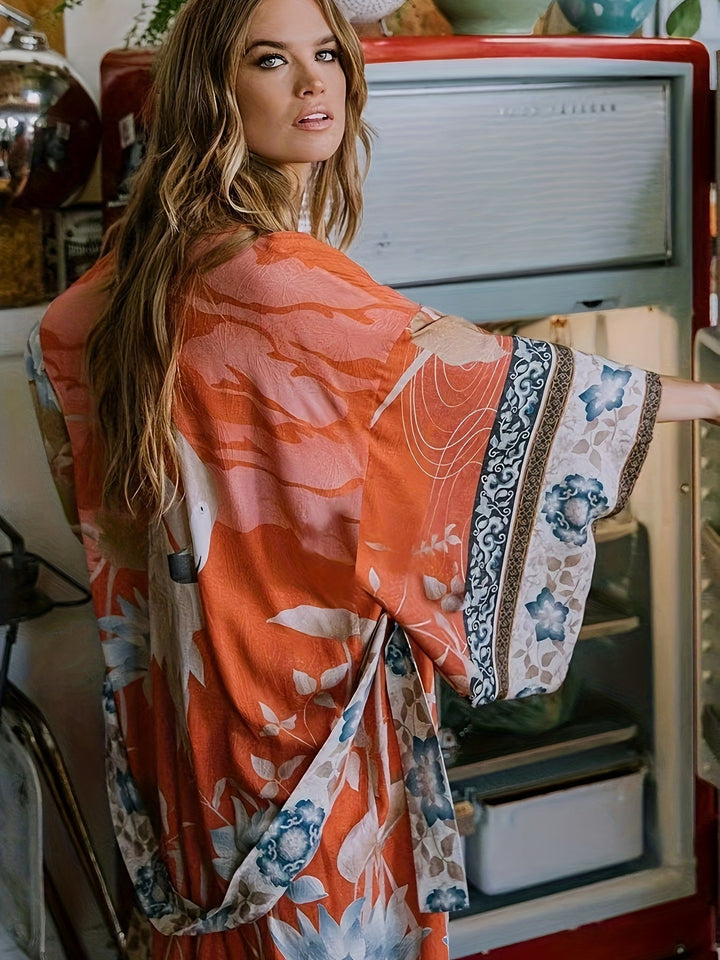 Elena | Damen Maxi-Kimono
