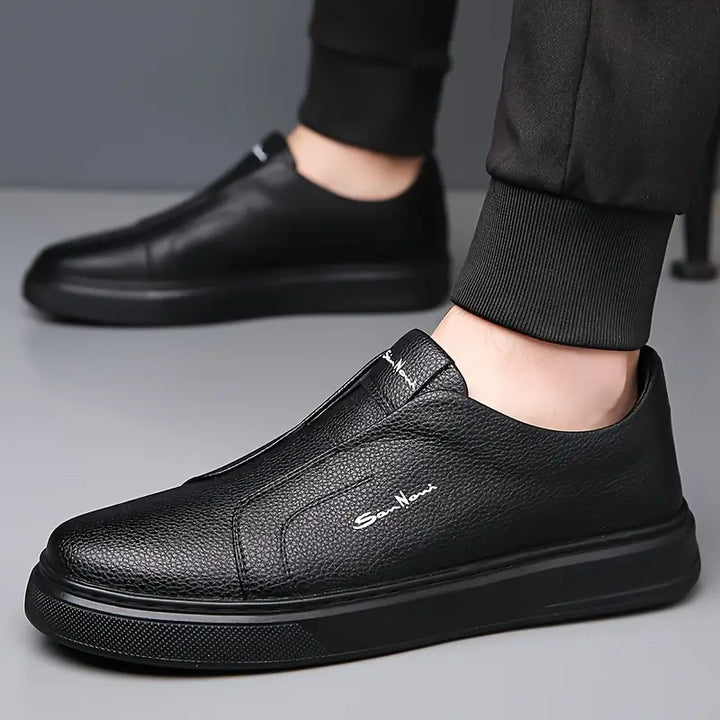 Harbour Casual Slip-On Sneakers für Herren mit flachem Absatz