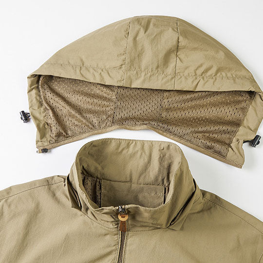 Alverston | Wasserabweisende Jacke für Herren mit Kapuze und langen Ärmeln