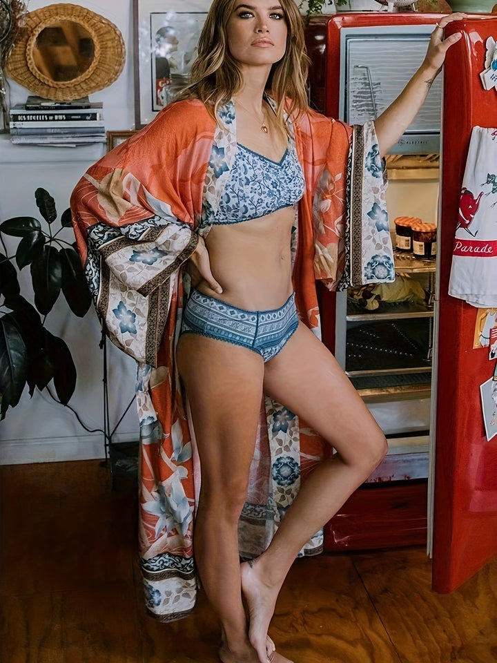 Elena | Damen Maxi-Kimono