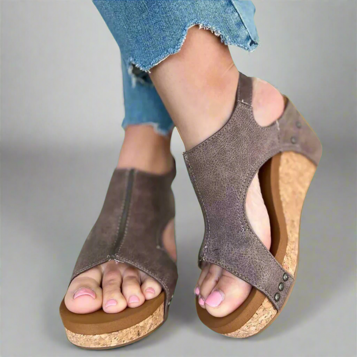 Vreni | Handgefertigte orthopädische Sandalen für ultimativen Komfort für Damen