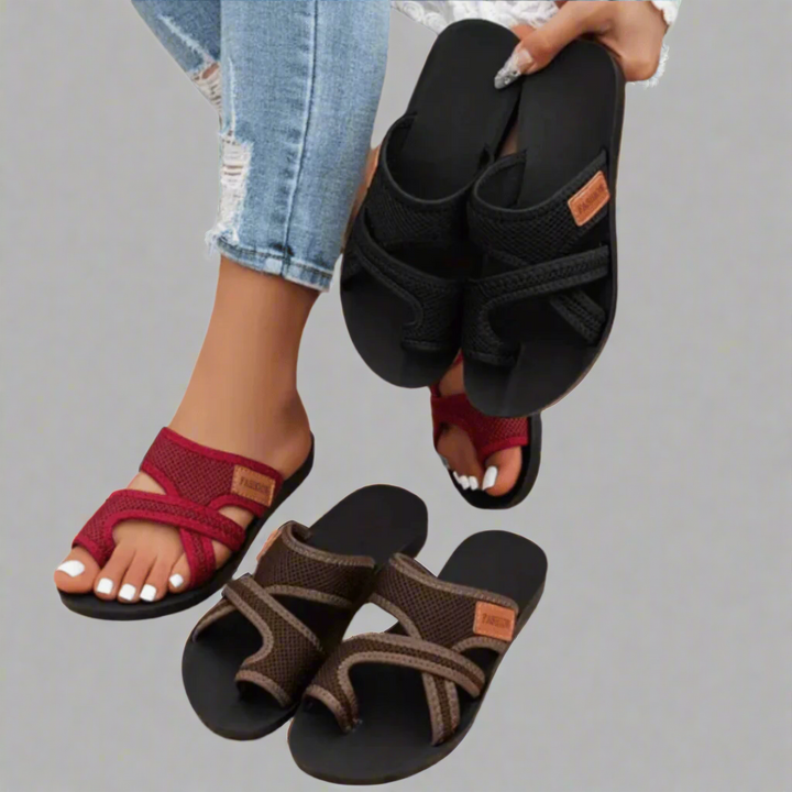 Greta | Premium-Qualität Atmungsaktive Mesh-Sandalen für Damen