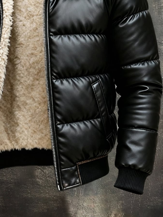 Viktor Vintage | Zeitlose Klassikerjacke mit Rundhalsausschnitt