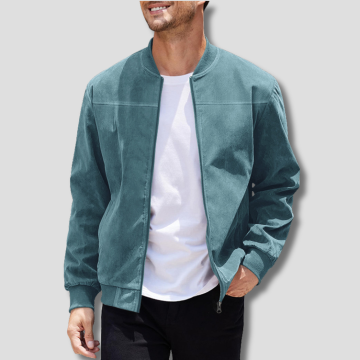 Harry | Leichte, saisonunabhängige Jacke für Herren mit Rundhalsausschnitt