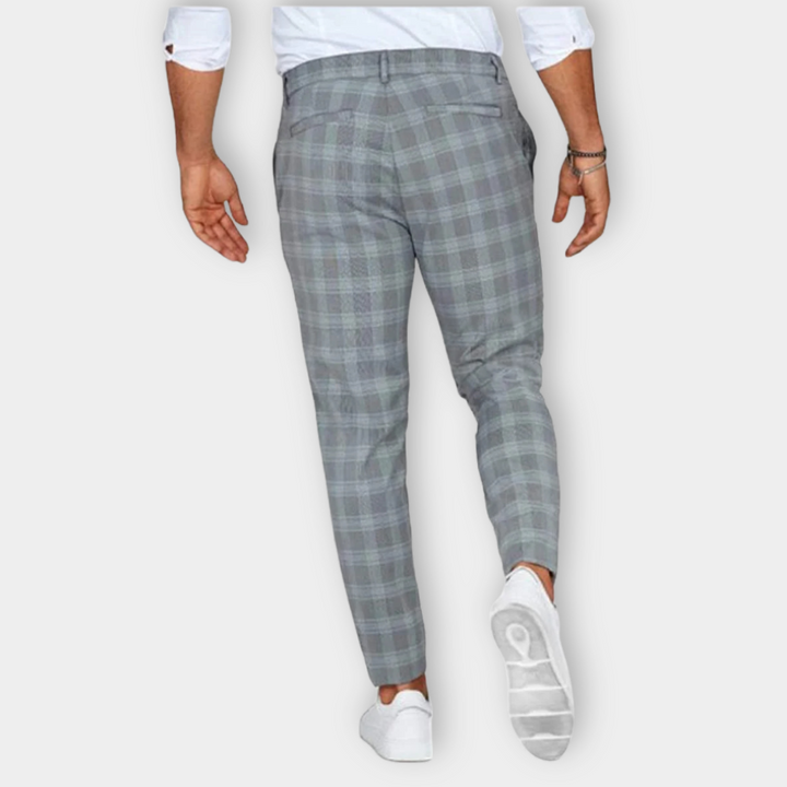 Darius | Stylische Freizeit-Chinos für Herren mit schmaler Passform und hohem Bund