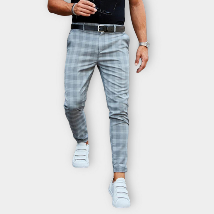 Darius | Stylische Freizeit-Chinos für Herren mit schmaler Passform und hohem Bund