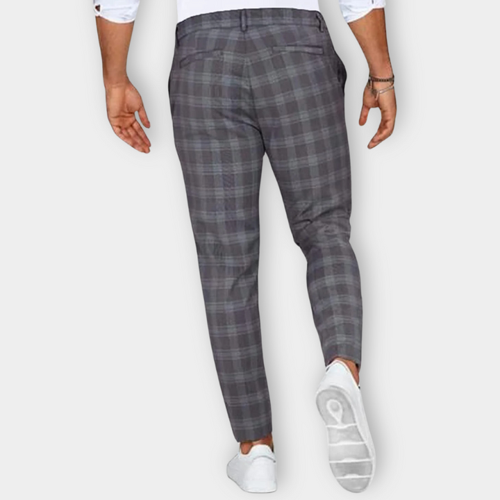 Darius | Stylische Freizeit-Chinos für Herren mit schmaler Passform und hohem Bund