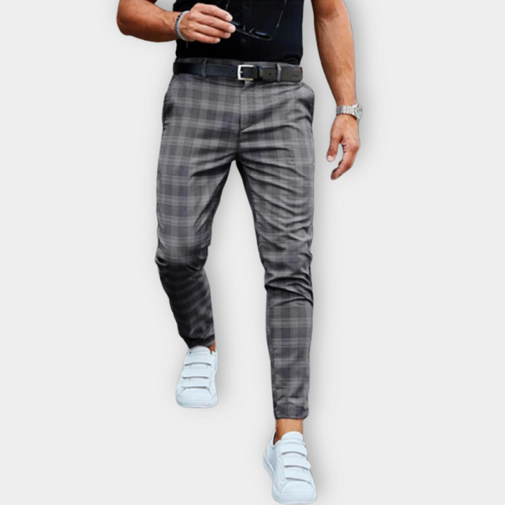 Darius | Stylische Freizeit-Chinos für Herren mit schmaler Passform und hohem Bund