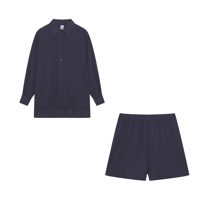 Maud | Schickes Shirt und Shorts Set für Damen