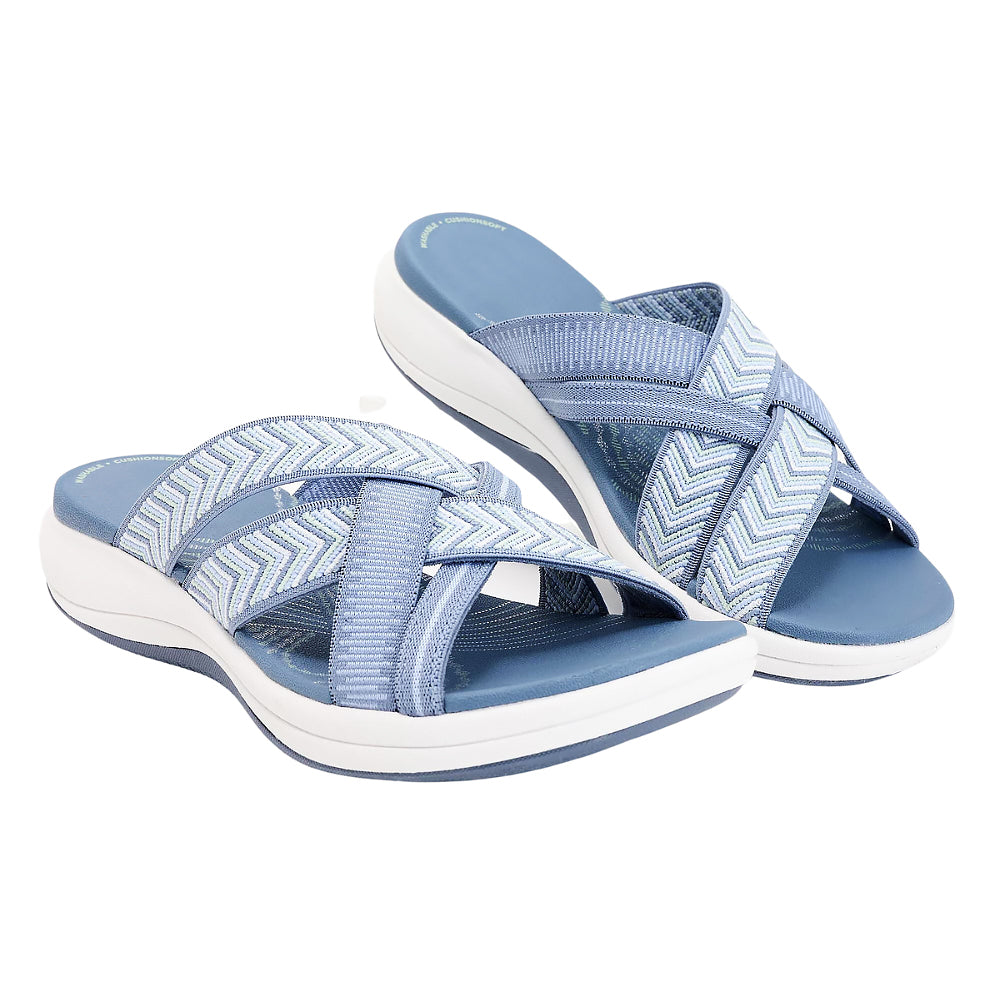 Greta | Orthopädische Sandalen für Damen mit flachem Absatz