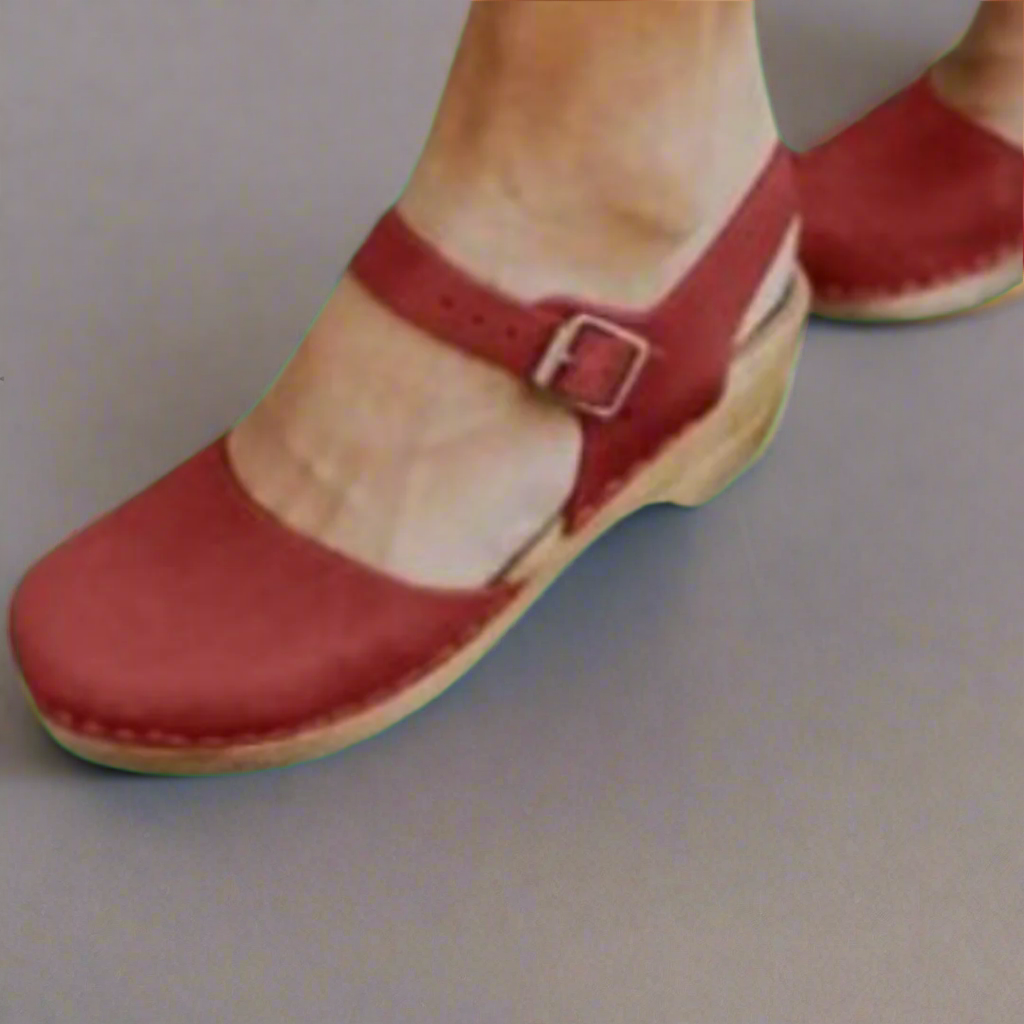 Laura | Damen Bequeme Baotou Plattform Sandalen mit niedrigem Absatz