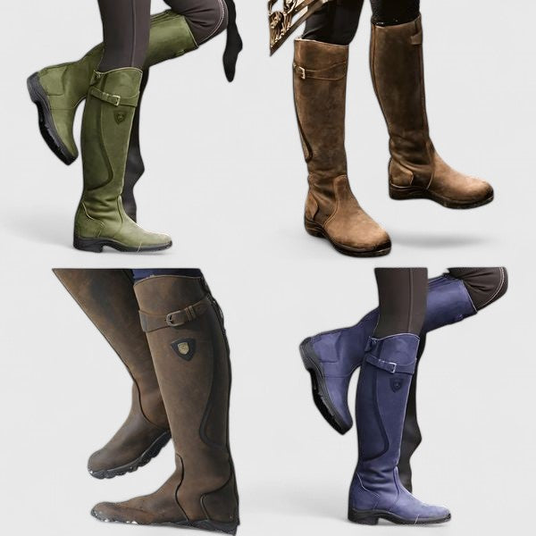 Rinley | Komfort Orthopädische Stiefel für Damen mit flachem Absatz