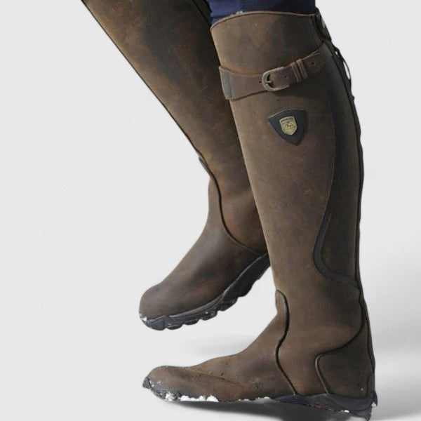 Rinley | Komfort Orthopädische Stiefel für Damen mit flachem Absatz