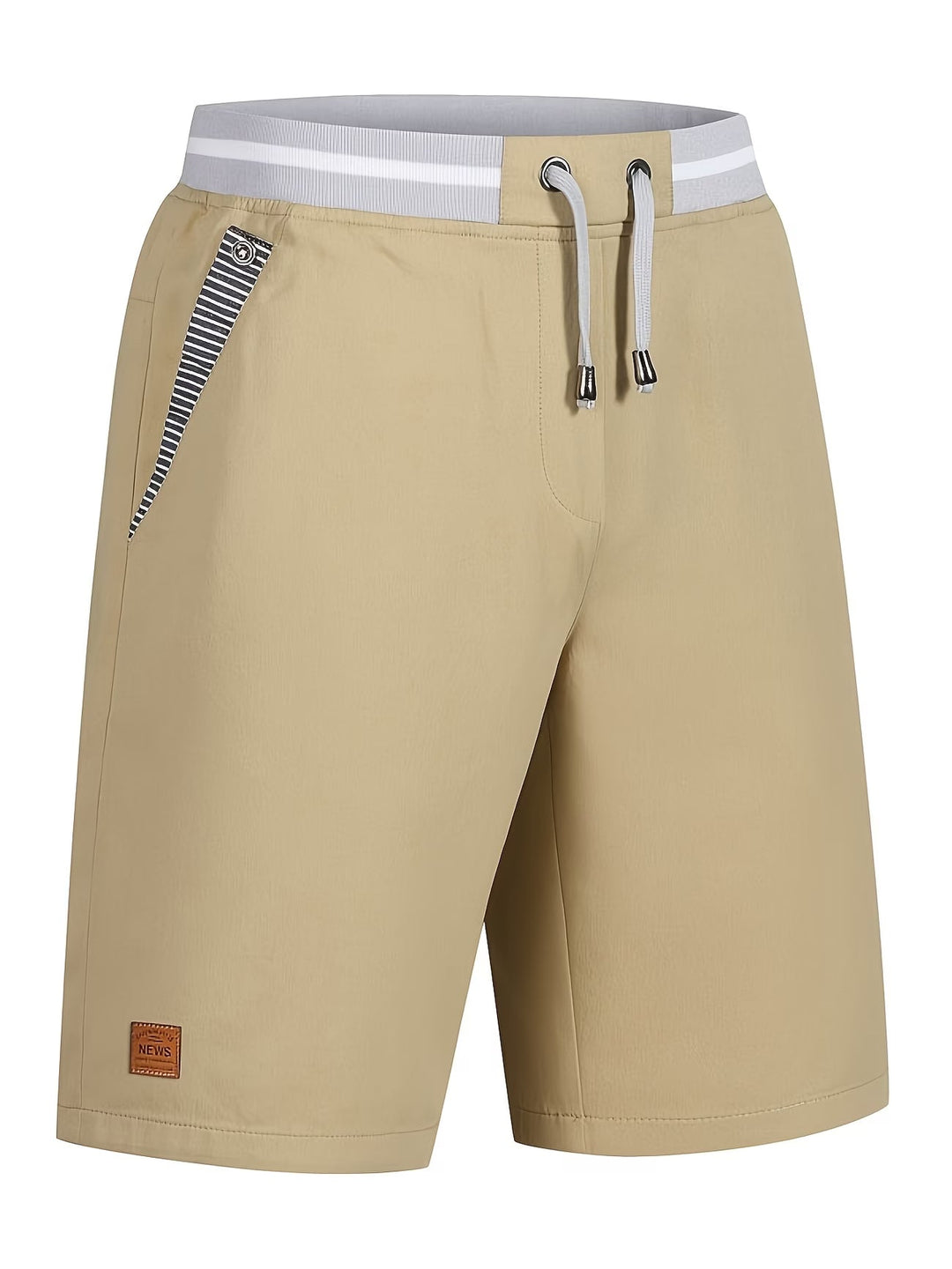 Mila | Knielange Shorts mit Taschen und Kordelzug