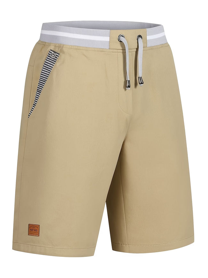 Mila | Knielange Shorts mit Taschen und Kordelzug