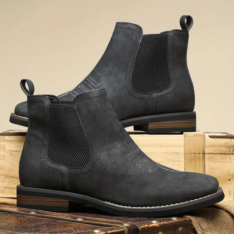 Brookvale Zeitlose Stiefel für Herren mit niedrigem Absatz