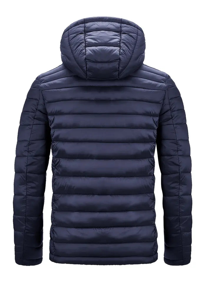 Elegante Kapuzenjacke für Herren mit langen Ärmeln