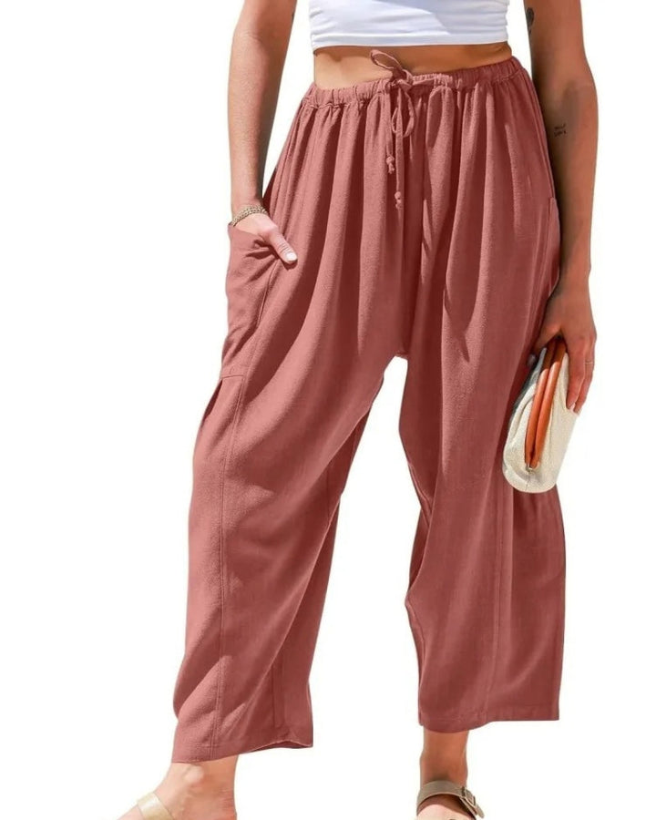 Sabrina | Weite Hose für Damen mit hohem Bund