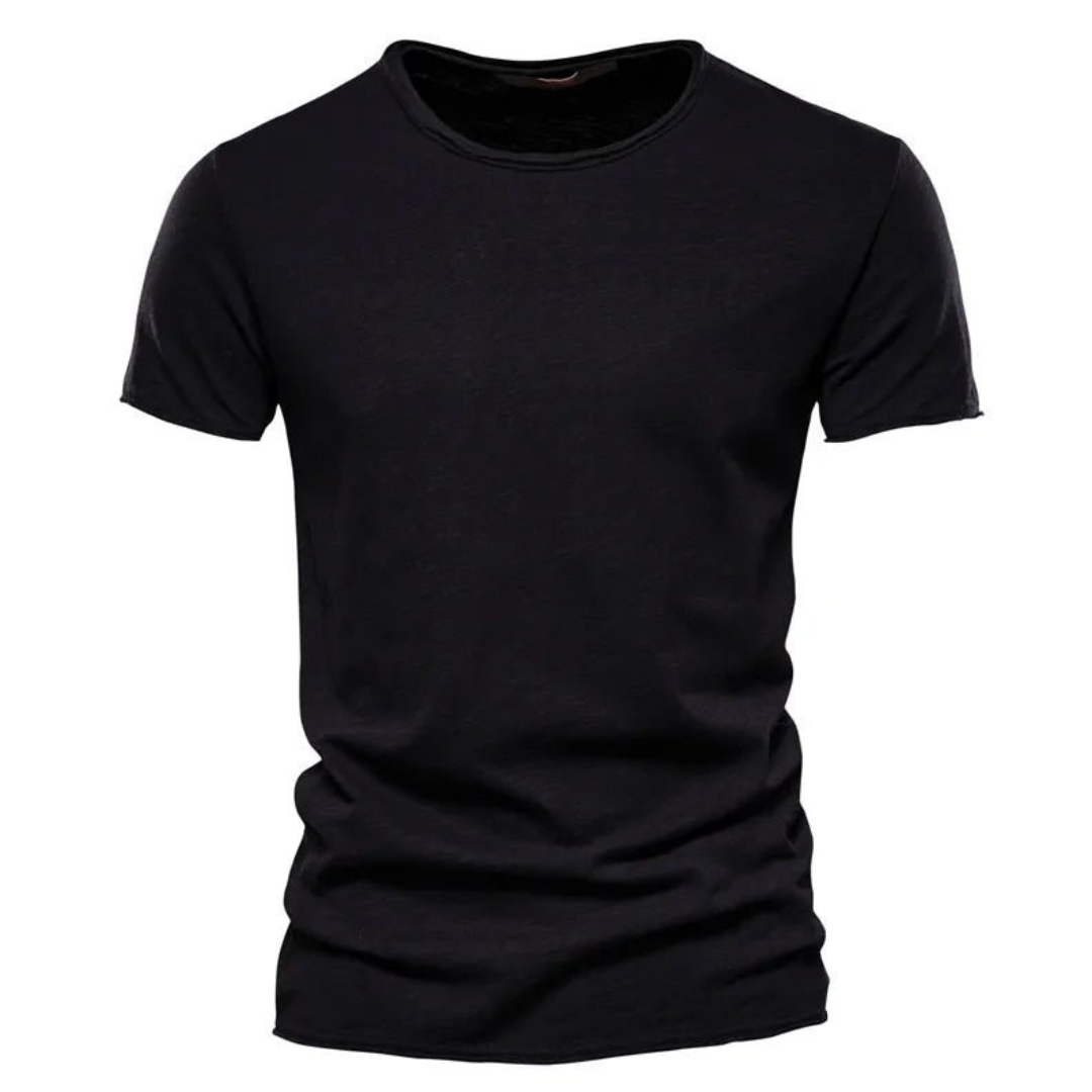 Gabriel | Klassisches T-Shirt (1+1 GRATIS) für Damen mit Rundhalsausschnitt