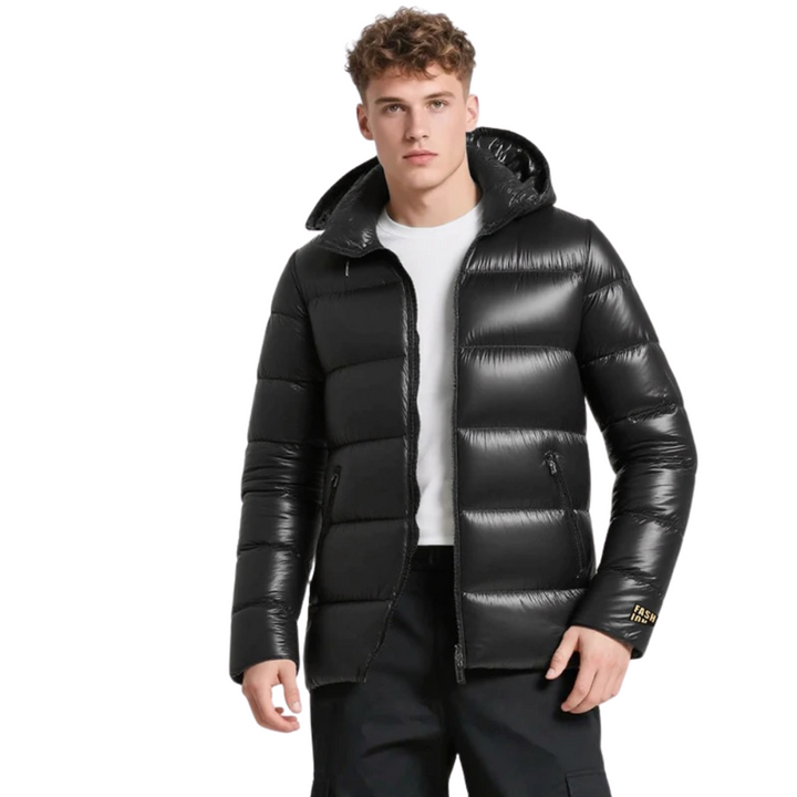 Elegante Pufferjacke mit langen Ärmeln