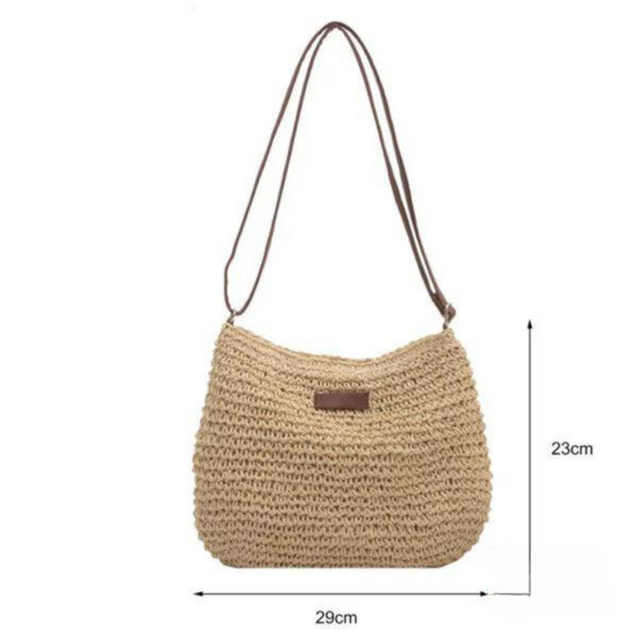 Fredhild | Klassische Gewebte Schultertasche für Damen